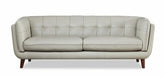 Allegro Top-Grain Leather 3-Piece Sofa Set
